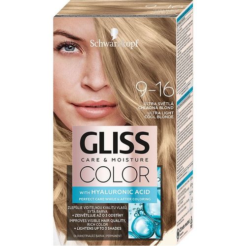 Gliss Color Farba za kosu 9-16 Ultra hladna svijetloplava slika 1