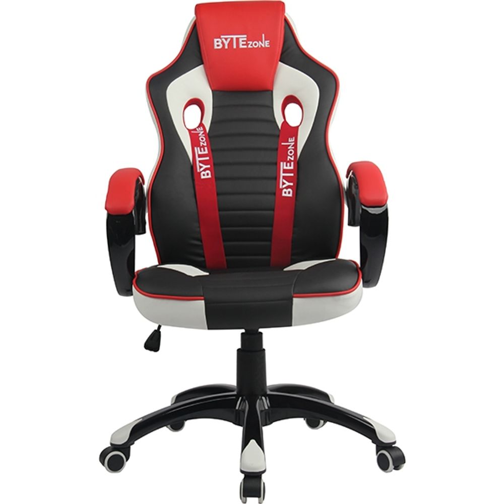 Gaming stolica Bytezone Racer PRO (crno-siva-crvena) slika 1