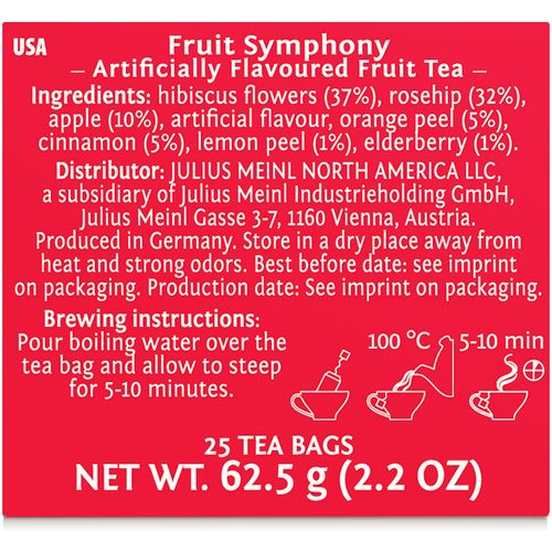 Julius Meinl voćni čaj Fruit Symphony 62,5g slika 7