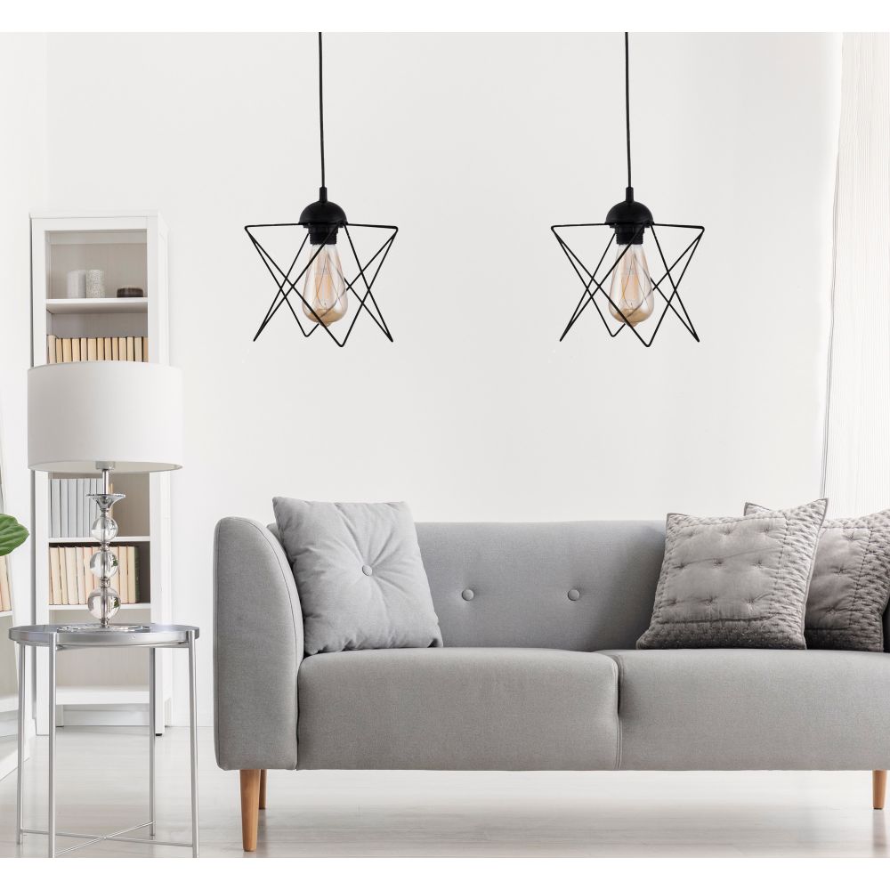 Luster "205-P2", crni slika 1