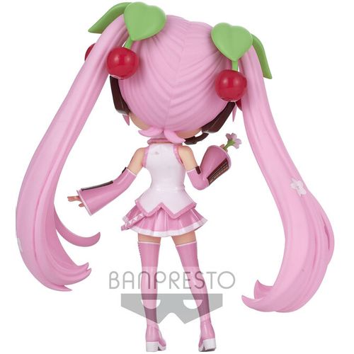 Hatsune Miku Sakura Miku ver.A Q posket figure 14cm slika 4