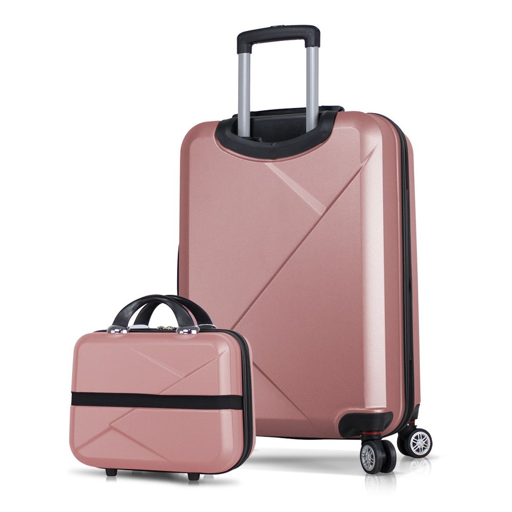 Set Kofera u Roze Zlatnoj Boji (2 Komada) slika 2