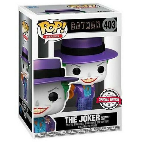 Set figure POP & Tee DC Comics Batman The Joker size M slika 6