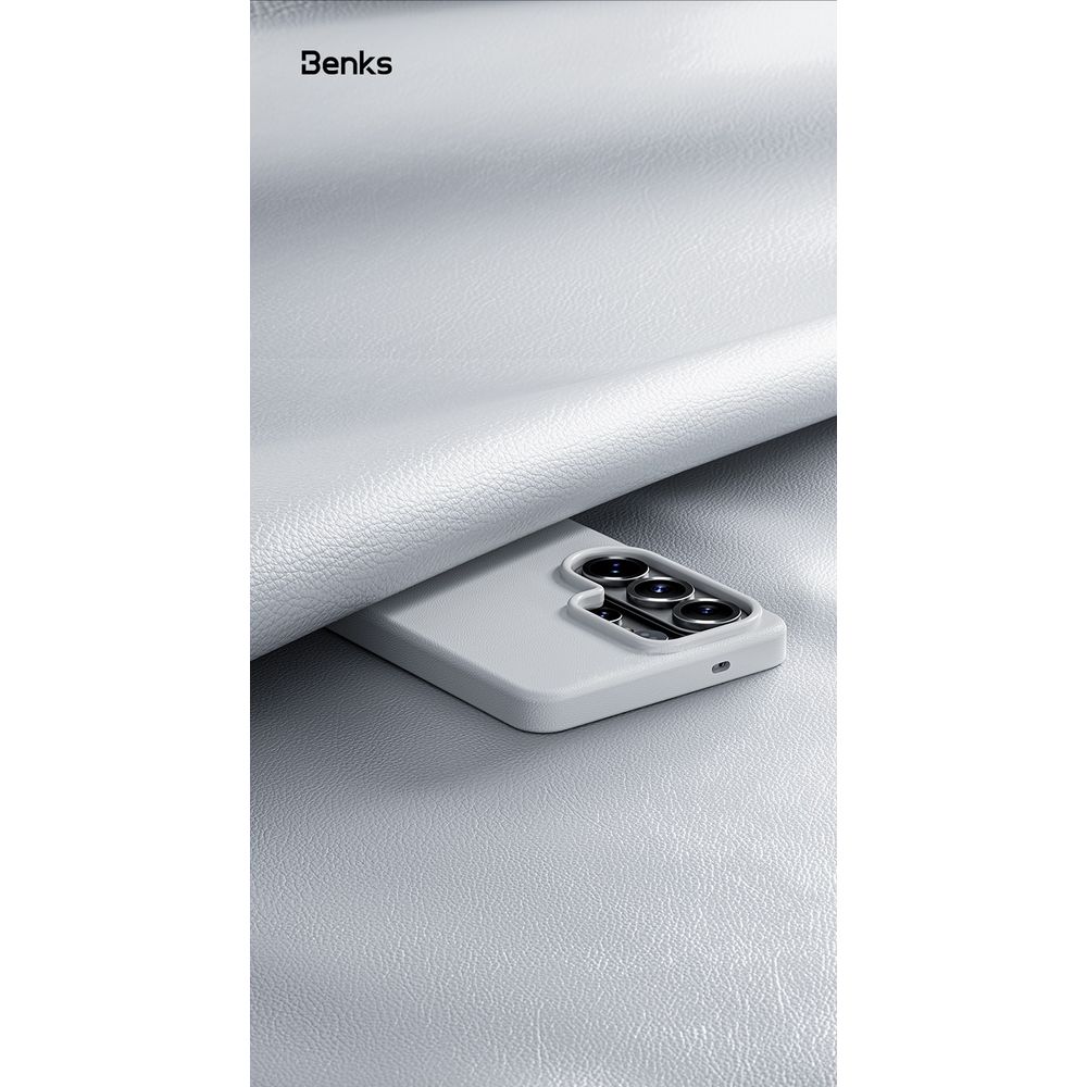 Benks Magnetic Vita Pro silikonska maskica za Samsung Galaxy S26 crna slika 5