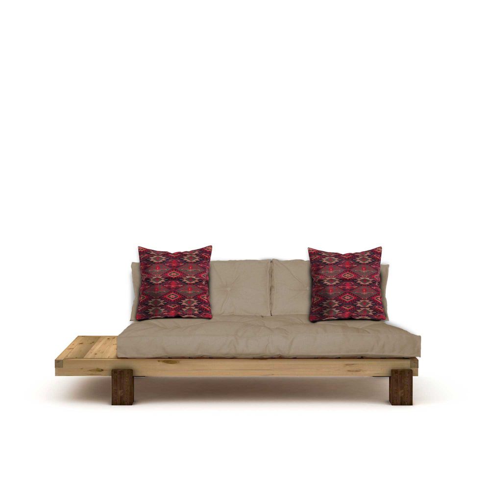 Lounger CPT8301-200, prirodne i kamel boje slika 4