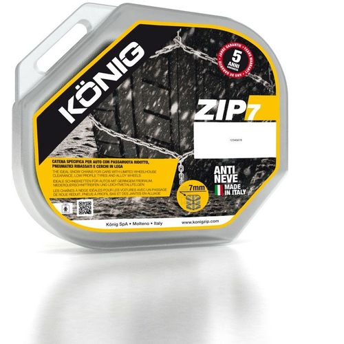 Lanci za snijeg König Zip 7 7mm Grupa 104 (par) slika 5