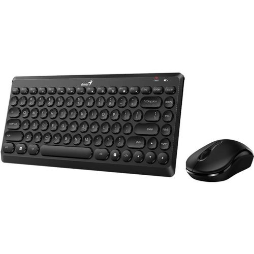 GENIUS LuxMate Q8000 Wireless USB YU crna tastatura + miš slika 2