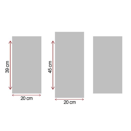 Wallity Slika ukrasna platno (3 komada), 3PATK-67 slika 5