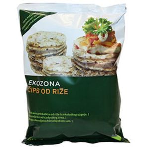 Ekozona čips od riže (mini krekeri) slani 50g