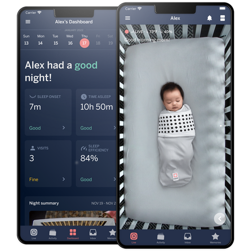 Nanit Pro baby monitor + Podni stalak slika 6