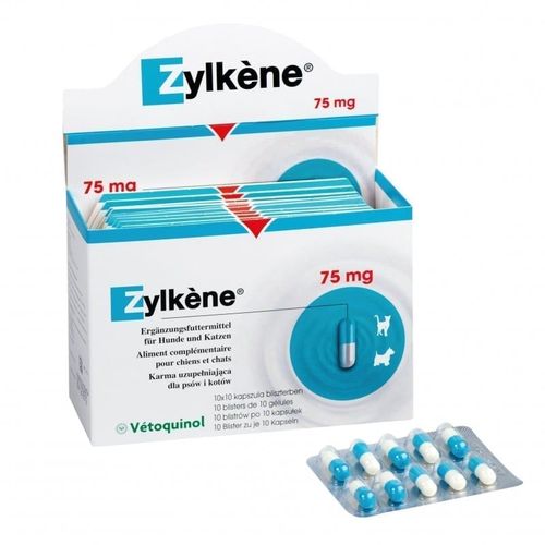 Zylkene prirodni antistres preparat za pse i mačke 10 kapsula 225mg slika 1