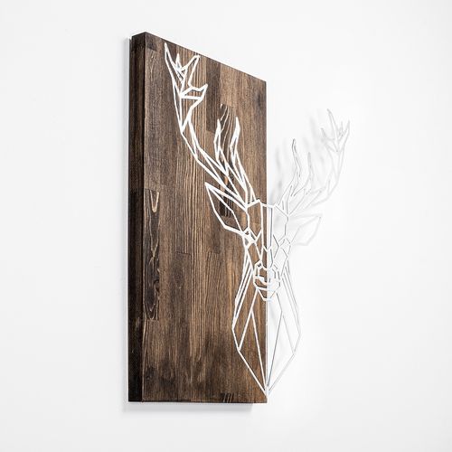 Deer1 - Silver Walnut
Silver Decorative Wooden Wall Accessory slika 5