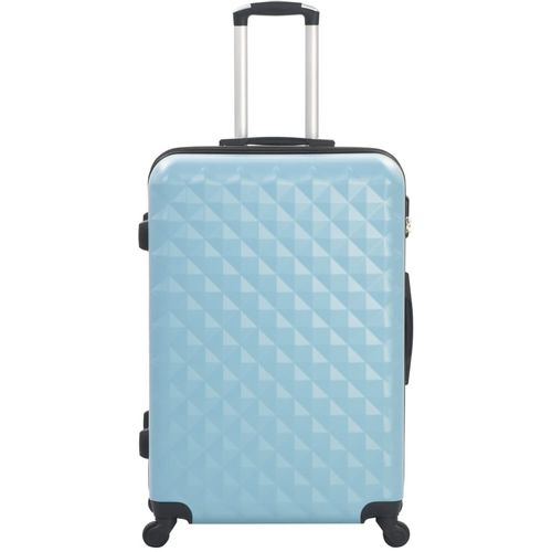3-dijelni set čvrstih kovčega plavi ABS slika 3