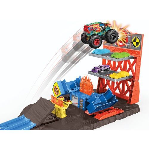 Hot Wheels Monster Truck eksplozija set  slika 2