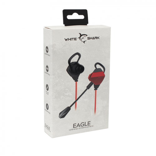 White Shark WS GE 536 EAGLE, IN-EAR Headphones + mic slika 3