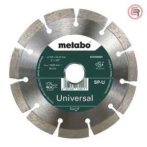 Metabo Dijamantna Rezna Ploča Universal 150 x 22,23 mm SP/U - 624308000