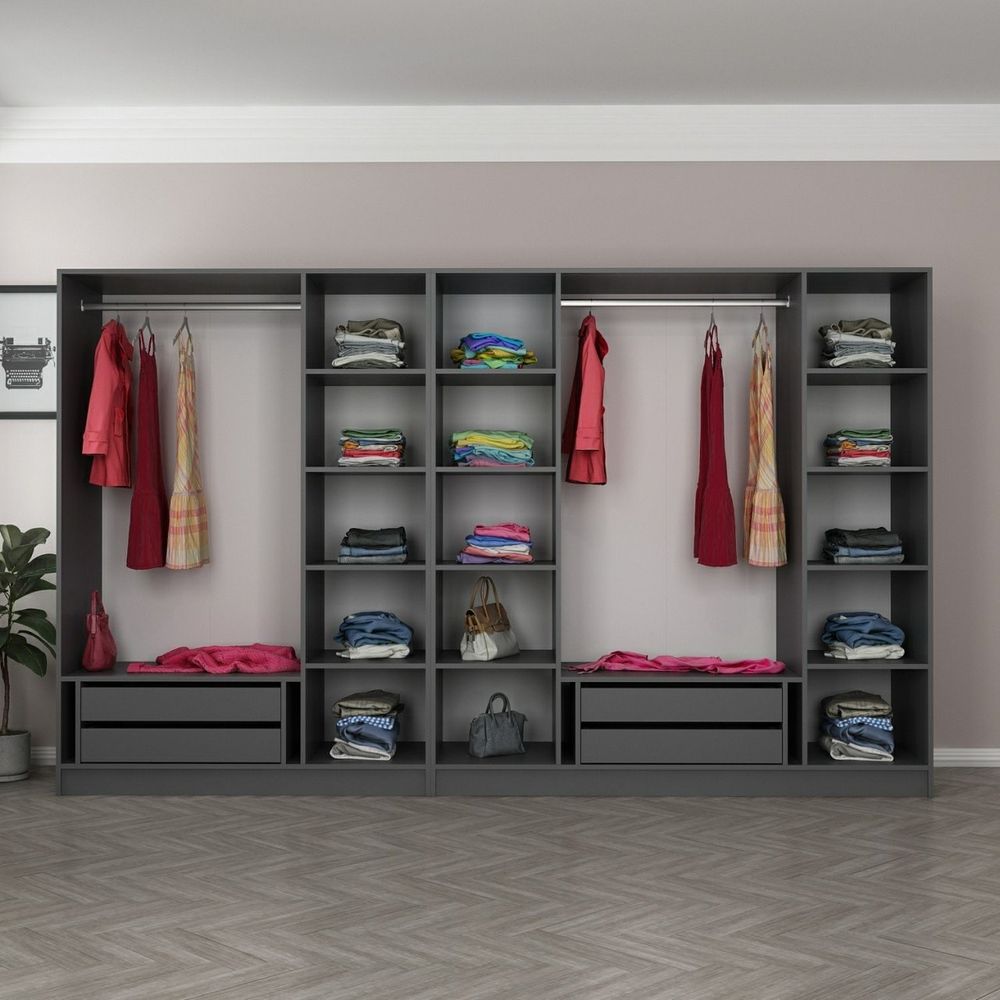 Kale - 4979 Anthracite Ormar slika 5