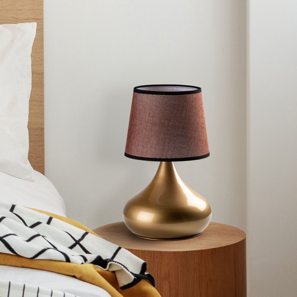 Bulbe - 15465 Zlatno-Smeđa Stolna Lampa slika 3