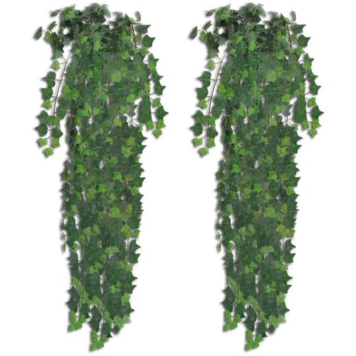 Umjetni grmovi bršljana 4 kom zeleni 90 cm slika 8