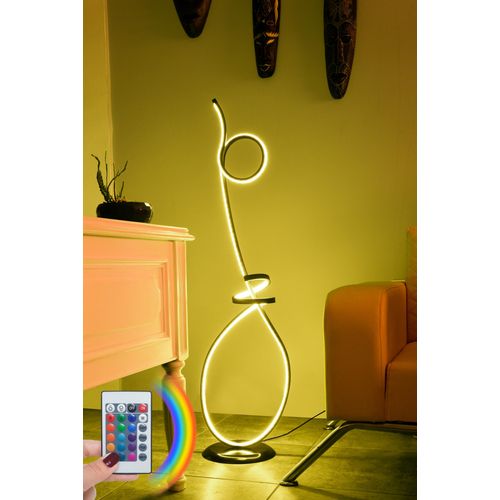 Picasso Black - Multicolor Multicolor Floor Lamp slika 8