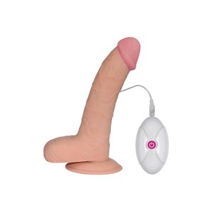 Lovetoy Ultra Soft Dude vibrator 8,8" 22,3cm x 4,5cm