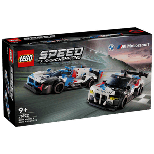 Lego BMW M4 GT3 i BMW M Hybrid V8 trkaća auta, LEGO Speed Champ.