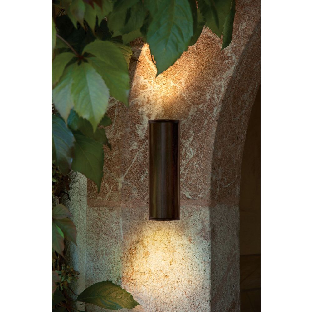 Eglo Riga Vanjska Zidna Lampa - 2x3W LED, Antik Smeđa slika 8