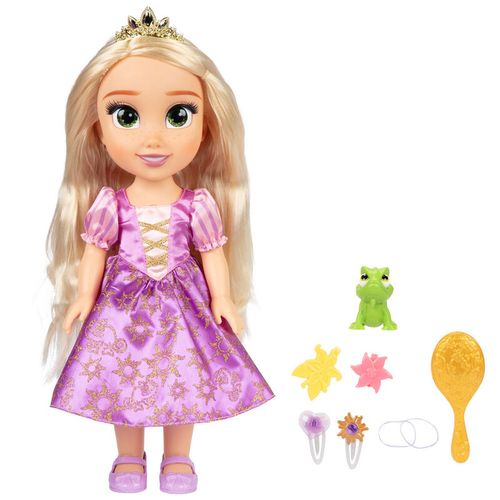 Spanish Disney Tangled Rapunzel musical doll 38cm slika 2