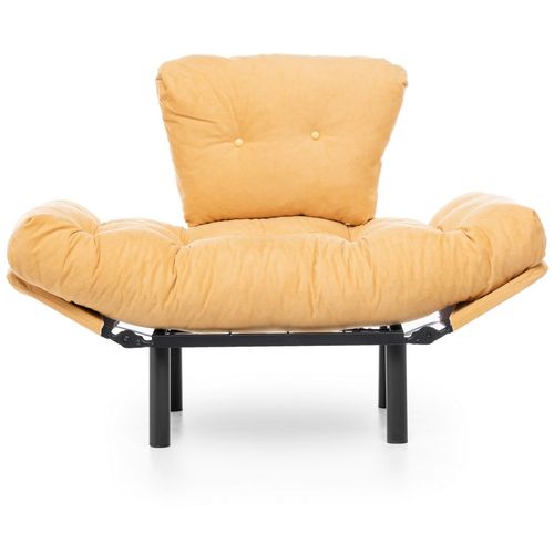 Atelier Del Sofa Fotelja, Senf, Nitta Single - Mustard slika 7