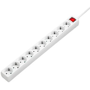 Hama Produžni kabl sa 10 utičnica, 3m, bijeli