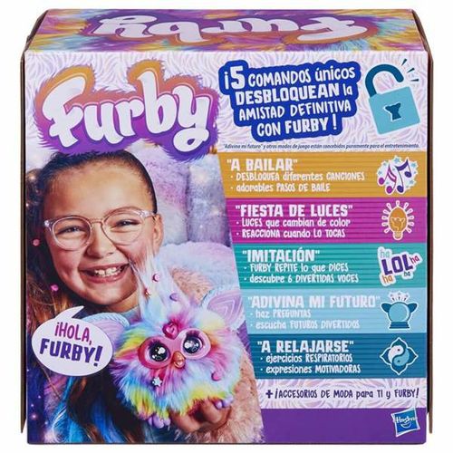 Interaktivni Kućni Ljubimac Hasbro Furby Tie Dye - Zabava za Djecu slika 3