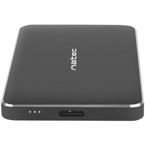 Natec NKZ-1430 OYSTER PRO, HDD/SSD External Enclosure 2.5",  SATA III, USB3.0, Aluminium, Black slika 3
