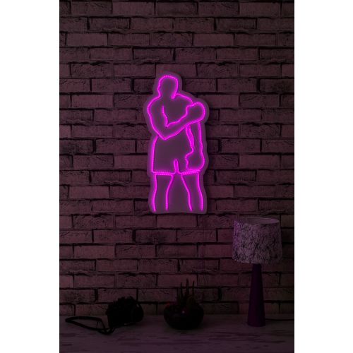 Wallity Ukrasna plastična LED rasvjeta, MANGO - Pink slika 2