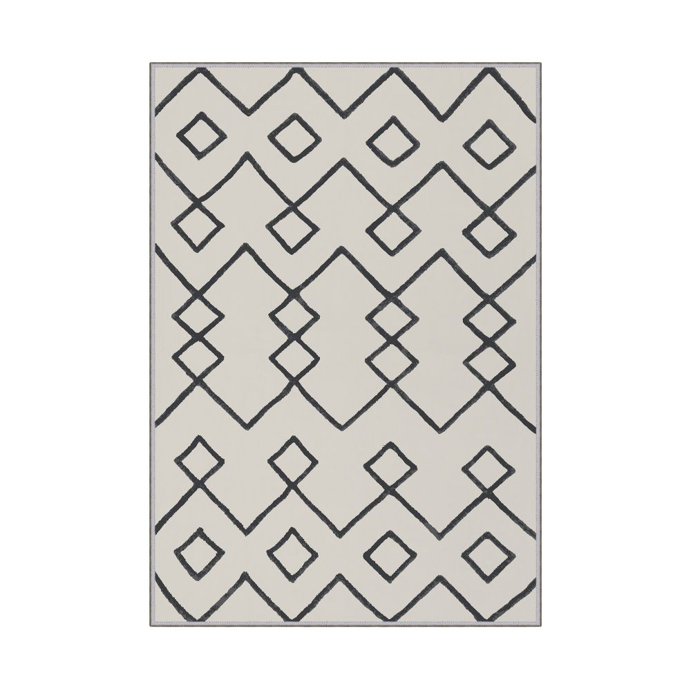 Bež-črni tepih WOOKECE331 (180 x 280 cm) slika 4