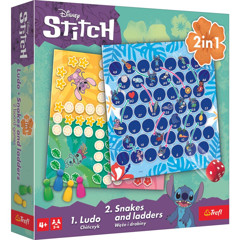 Trefl Disney igra 2 u 1 Lilo i Stitch 02656  slika 1