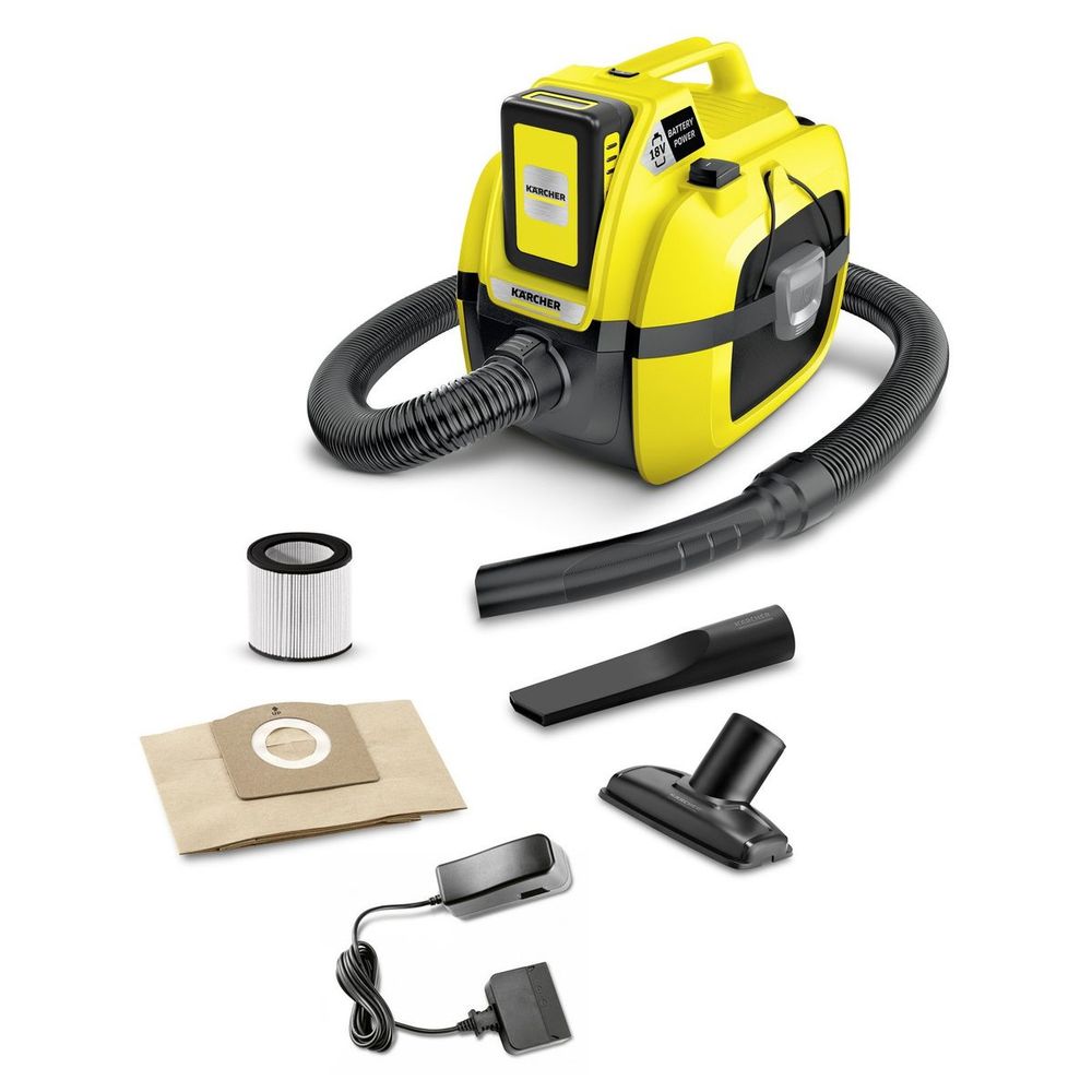 KARCHER Bežični usisivač WD 1 Compact Battery Set 1.198-301.0 slika 2