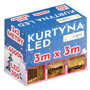 LED zavjesa 300 LED dioda 3x3m