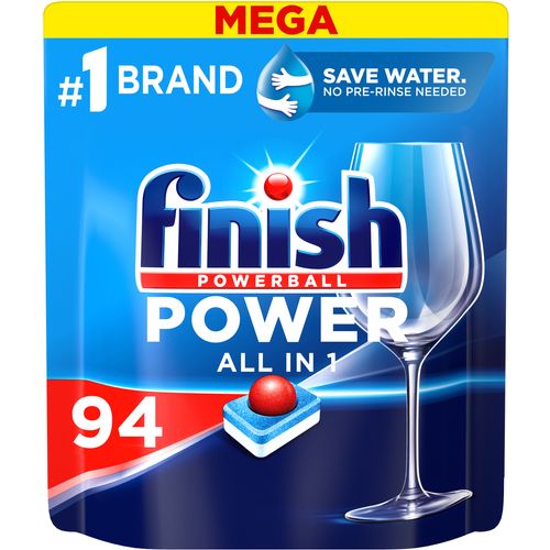 Finish Power All in 1 Regular kapsule za strojno pranje posuđa, 94 kom slika 1