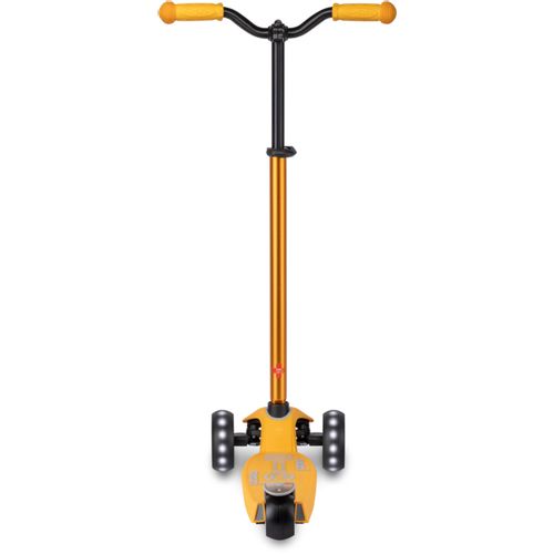 Micro Romobil Maxi Deluxe Pro LED, Sunburst Yellow slika 5