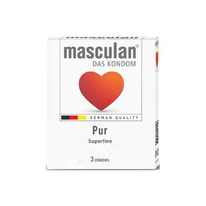 Masculan kondomi Pure 3 kom