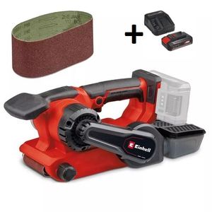 Einhell PXC aku tračna brusilica TP-BS 18/457 Li BL-Solo + Baterija 2.5 Ah i punjač