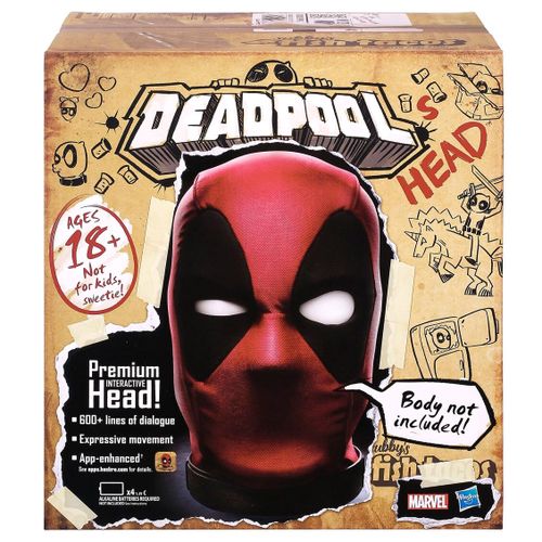 Marvel Legends English Interactive Electronic Deadpool's Head slika 3