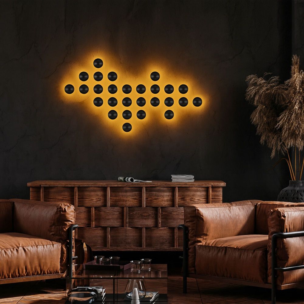 Zidna Lampa Fungal - 13361 - A, Crna slika 7