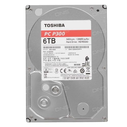 TOSHIBA HDD 6TB HDWD260UZSVA SATA3 128MB slika 2