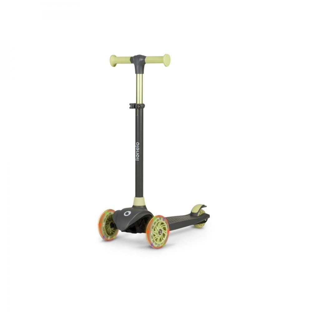 Lionelo Romobil Jessy LED, Grey/Green slika 1