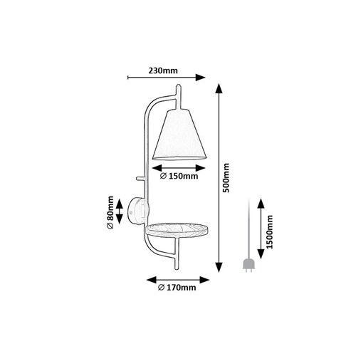 Rabalux Azome 71293 slika 3