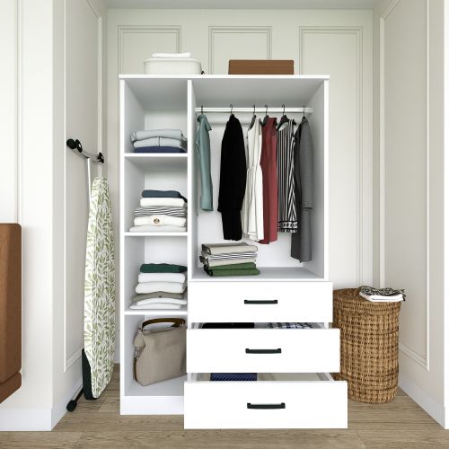 Easy 1600-52 Matte White Wardrobe slika 6