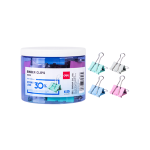 Deli štipaljke za papir 50x0,4mm u boji 1/12 E8551S