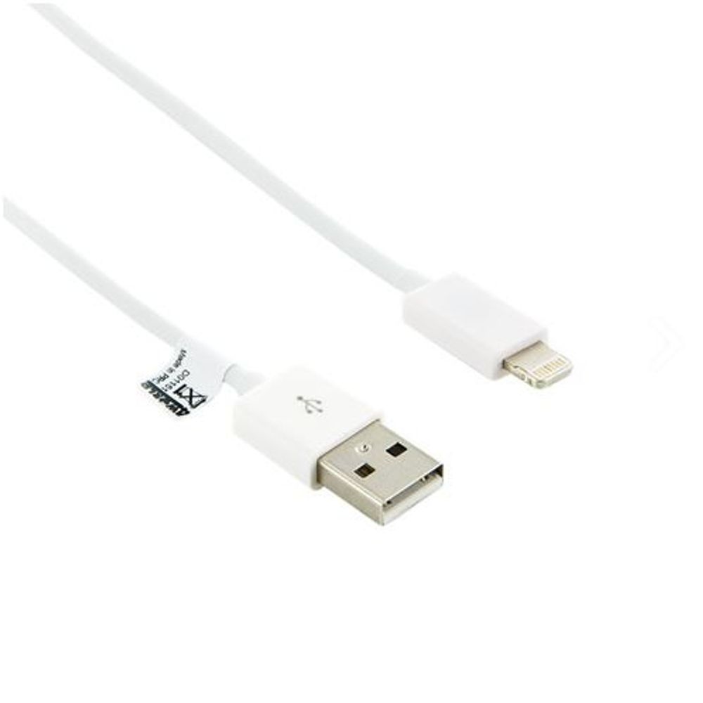 4World Cable USB to Lightning 1m, bijeli slika 1
