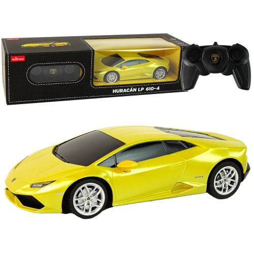 Licencirani auto na daljinsko upravljanje Lamborghini Huracan 1:24 Rastar - žuti slika 1